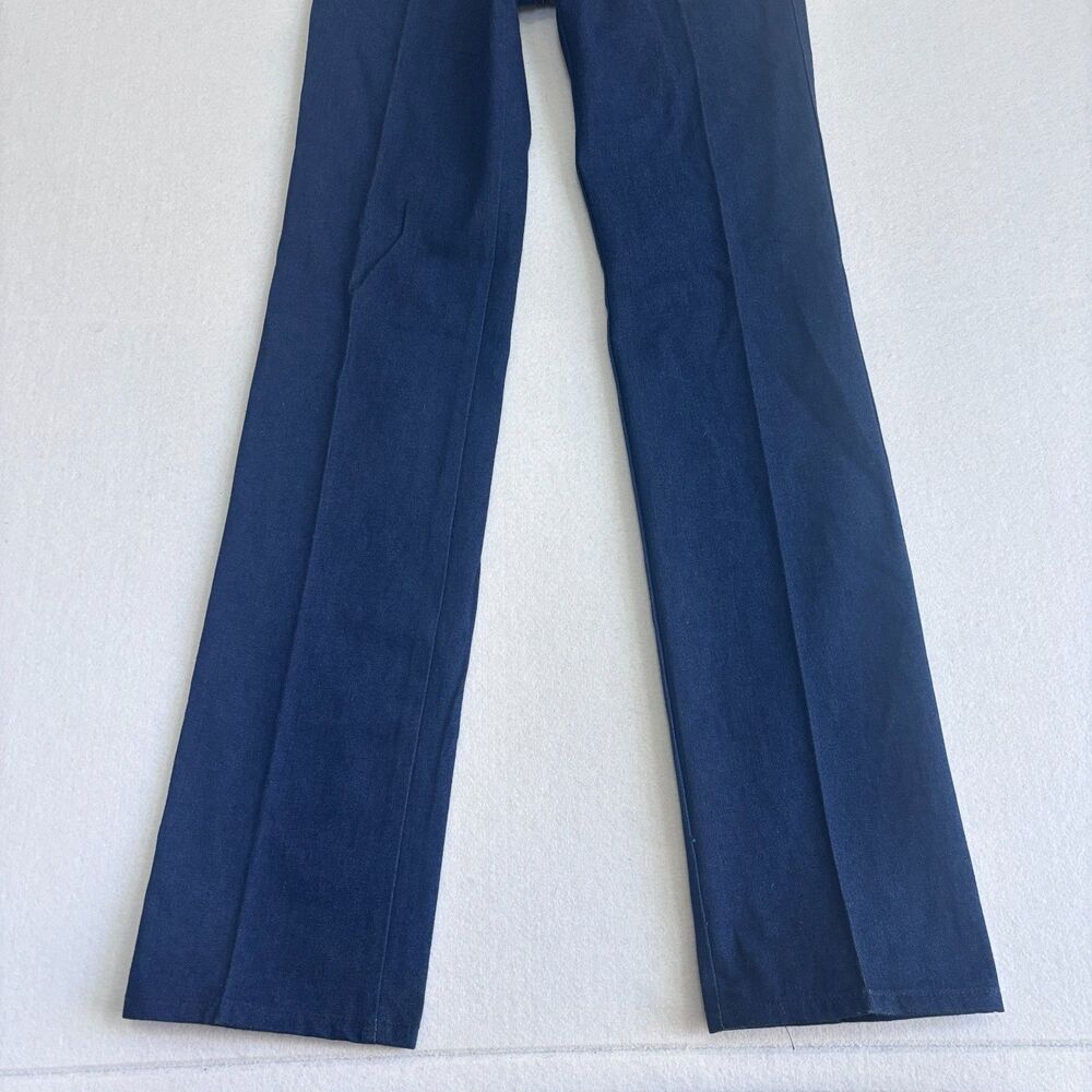 VTG Rag City Blues Los Angeles Zip Around Jeans Womens 26x36 USA Made 70s Disco - Picture 3 of 14